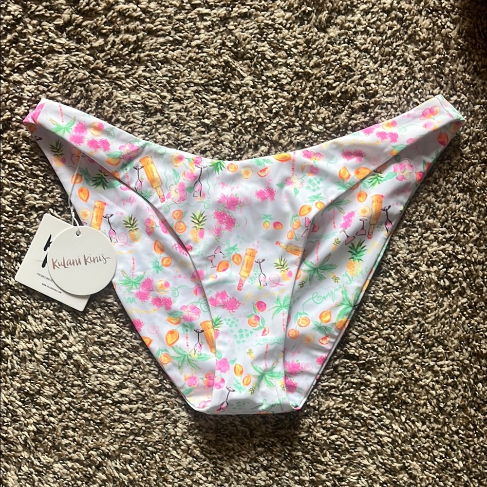 Kulani Kinid Tropical Print Bikini Bottom
